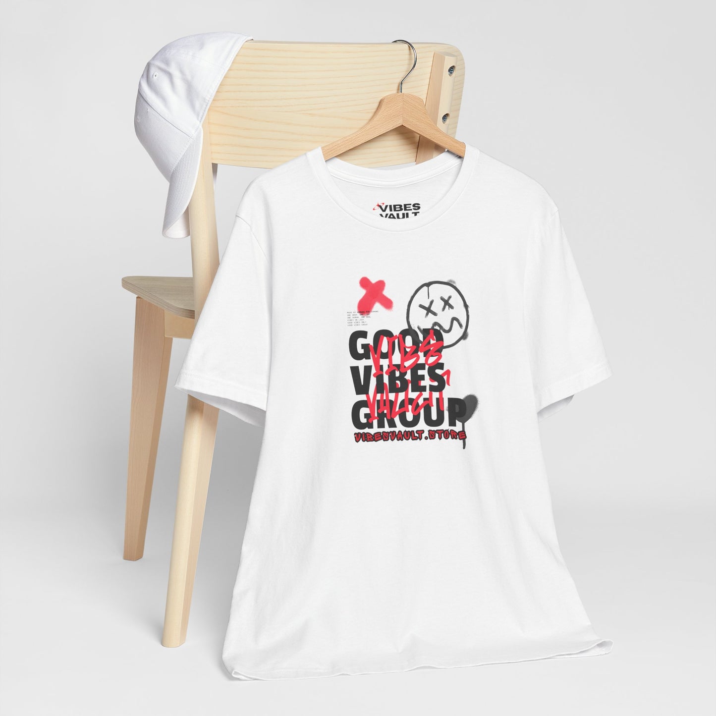 Good Vibes Group Vibes Vault Logo Unisex Graphic T-Shirt