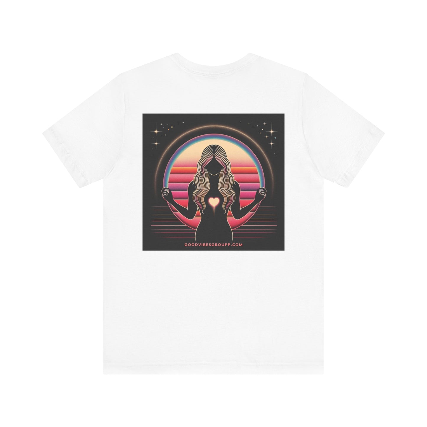 Meditation T-Shirt - Unisex Jersey Short Sleeve Tee - Kesha Rainbow Album Inspired Unique Art - Body Positivity - Graphic T-Shirt Clothes