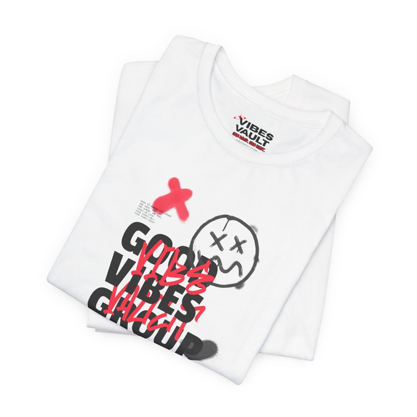 Good Vibes Group Vibes Vault Logo Unisex Graphic T-Shirt