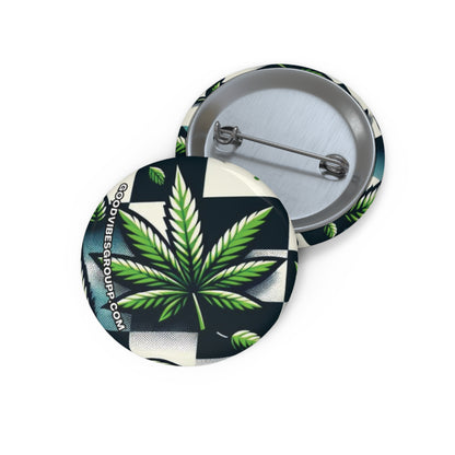 Retro Weed Pin