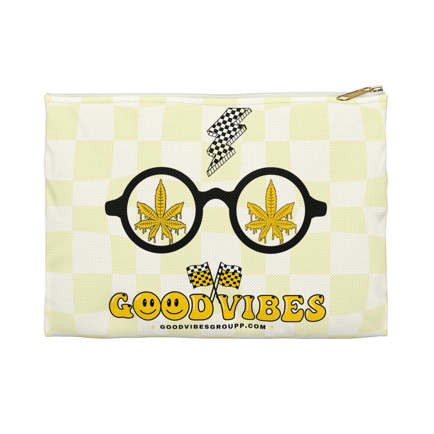 Weed Wizard Zip Bag Yellow