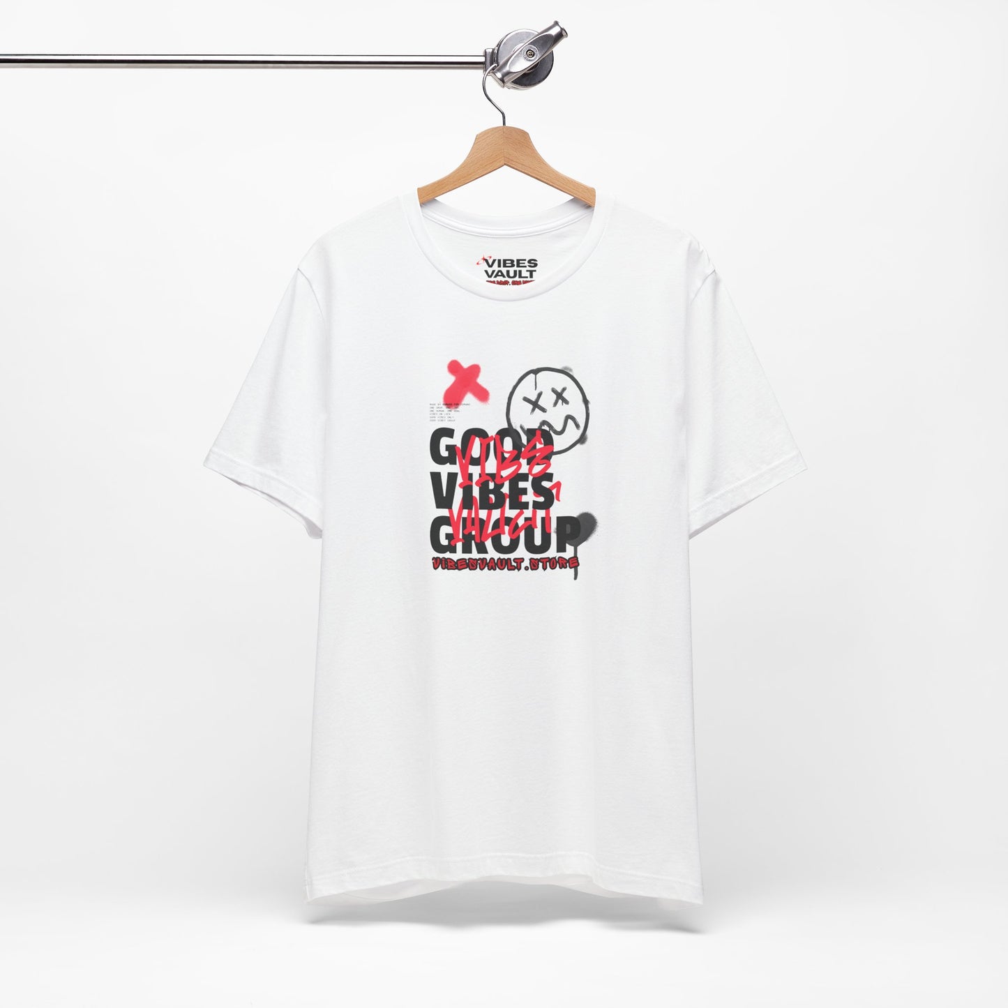 Good Vibes Group Vibes Vault Logo Unisex Graphic T-Shirt
