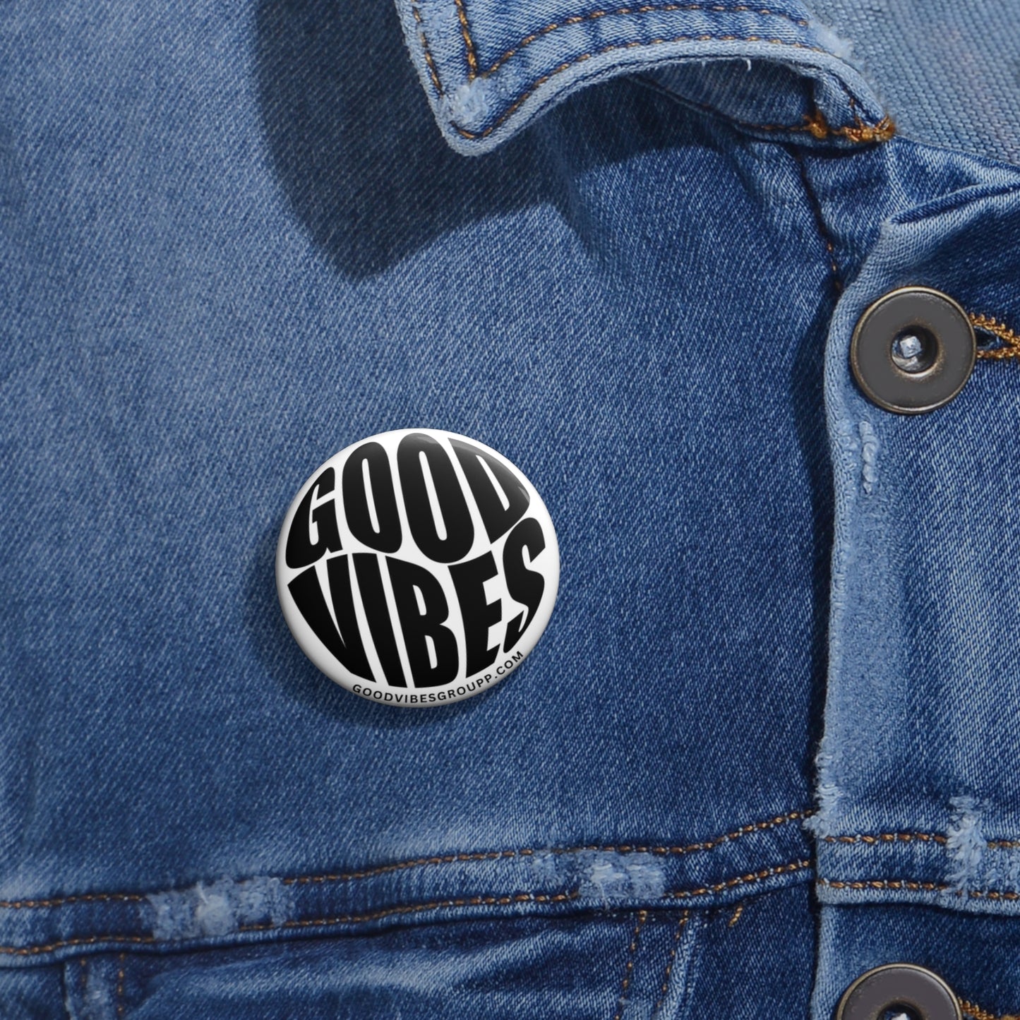 Good Vibes Safety Pin