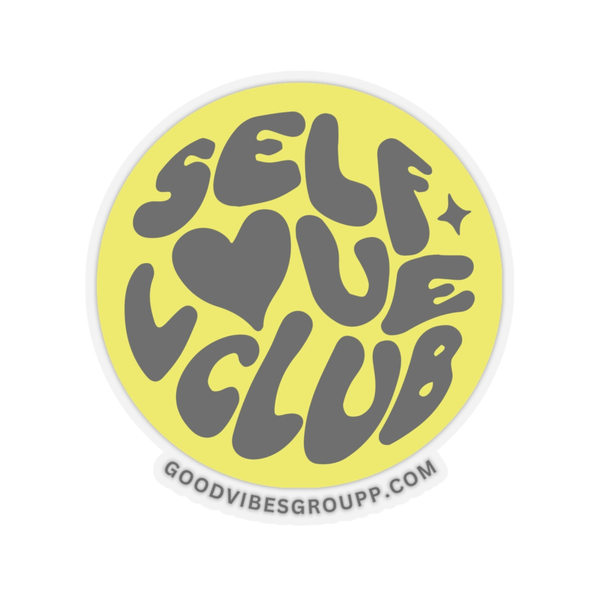 Self Love Club Kiss-Cut Stickers