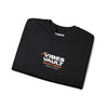 Vibes Vault Logo Sweatshirt with Starburst Unisex Heavy Crewneck