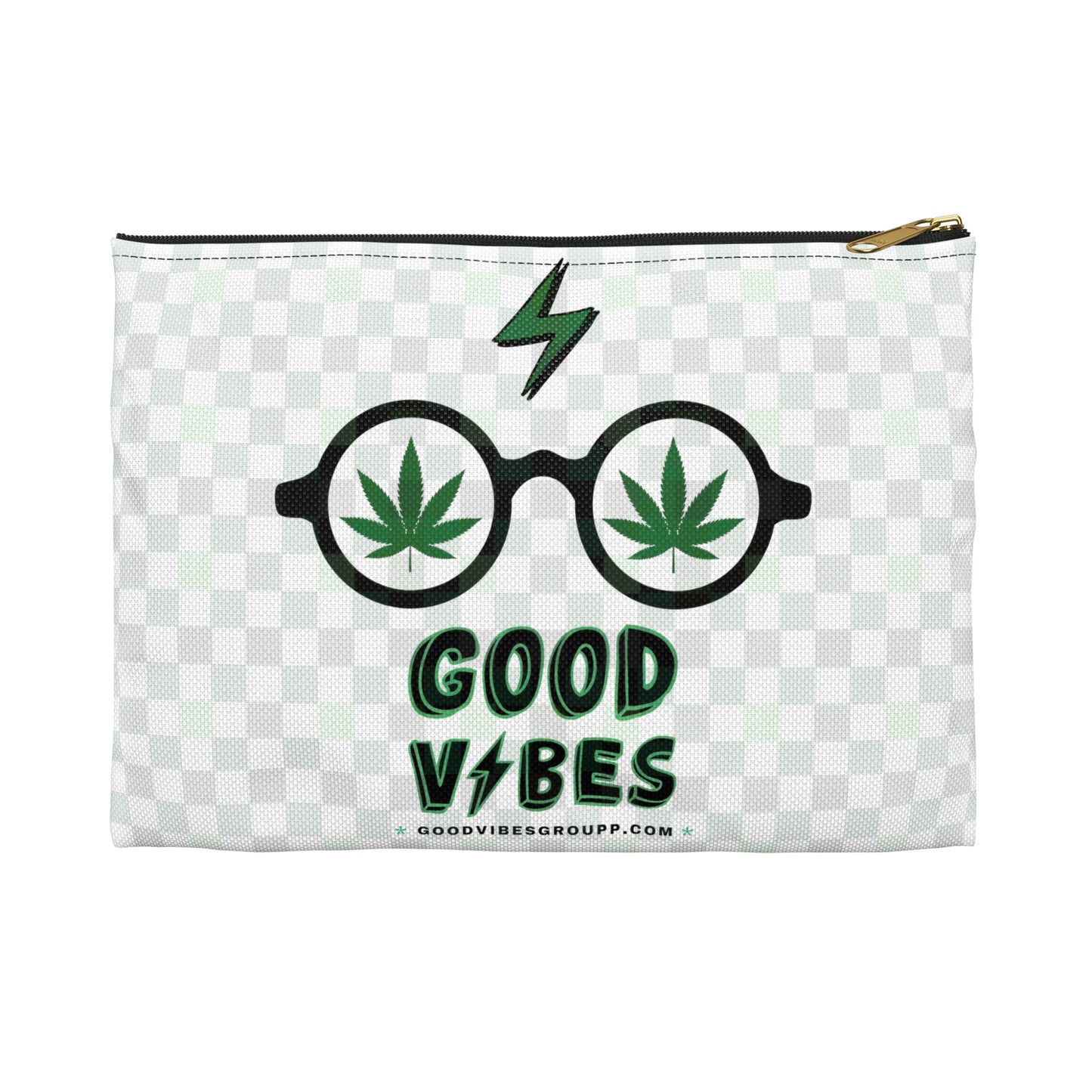 Weed Wizard Zip Bag Green