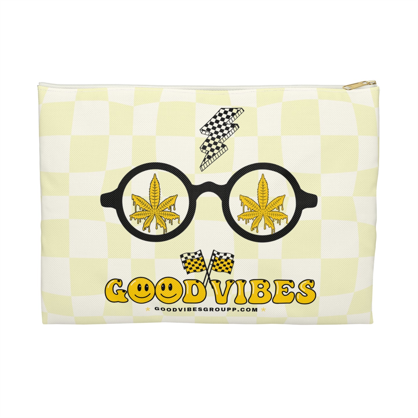 Weed Wizard Zip Bag Yellow