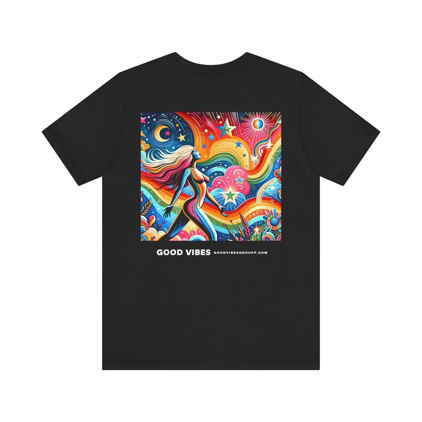 Rainbow Queen T-Shirt - Unisex Jersey Short Sleeve Tee - Kesha Rainbow Album Inspired Unique Art - Body Positivity - Graphic T-Shirt