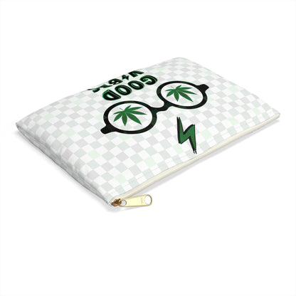 Weed Wizard Zip Bag Green