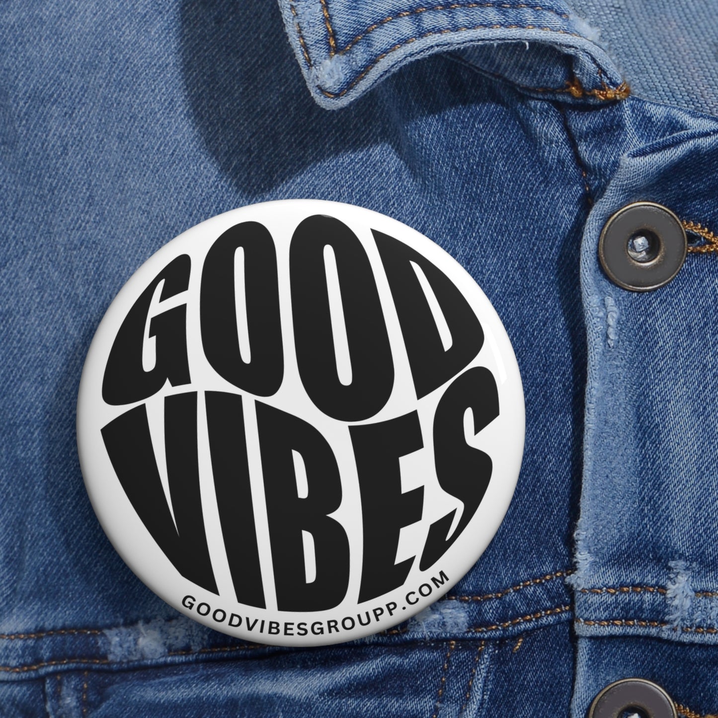 Good Vibes Safety Pin