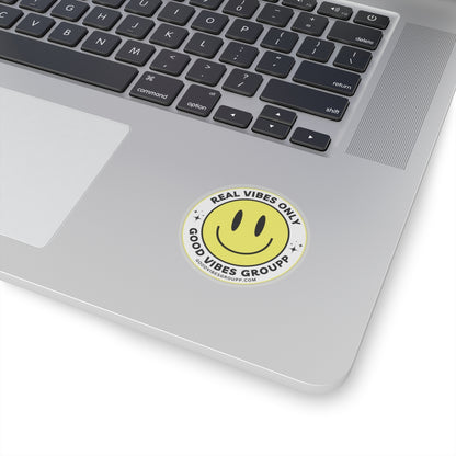 Real Vibes Only Viynl Stickers