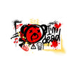 King Teddy Bear Graffiti Hoodie