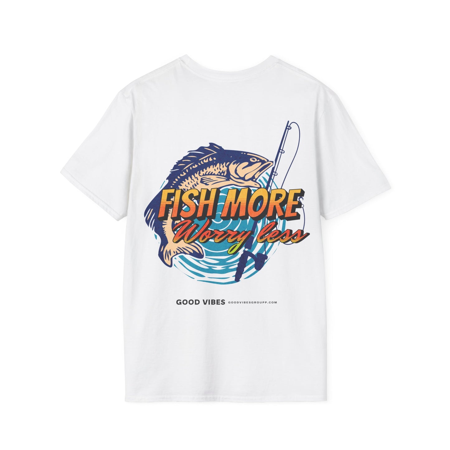 Fish More Worry Less Shirt