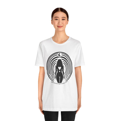 Moon Child Unisex Jersey Short Sleeve Tee - Kesha Rainbow Album Inspired Unique Art - Body Positivity Moons Heart - Graphic T-Shirt Clothes
