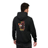 Dead Teddy Bear Graffiti Hoodie with Stars