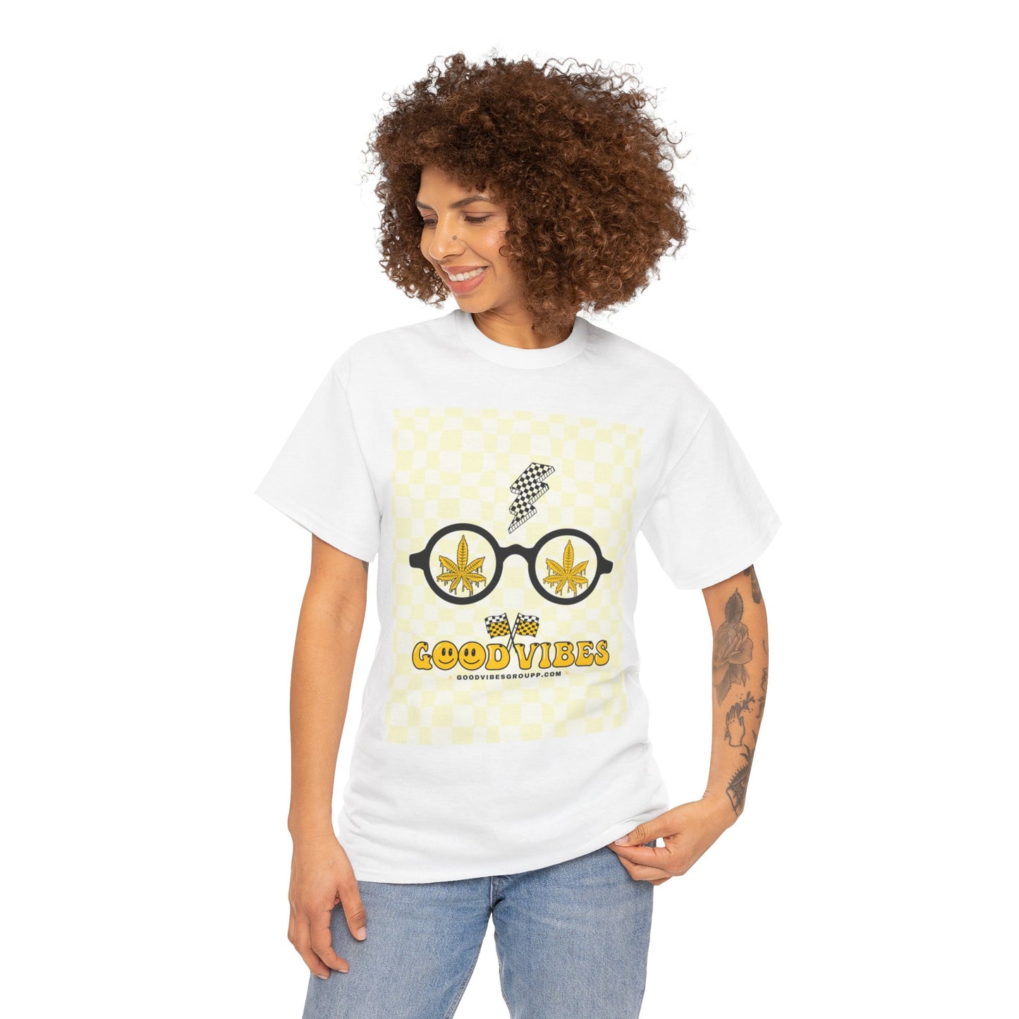 Weed Wizard Unisex Heavy Cotton Tee Yellow