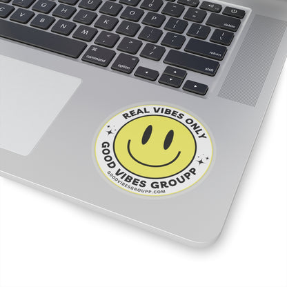 Real Vibes Only Viynl Stickers