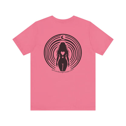 Moon Child Unisex Jersey Short Sleeve Tee - Kesha Rainbow Album Inspired Unique Art - Body Positivity Moons Heart - Graphic T-Shirt Clothes