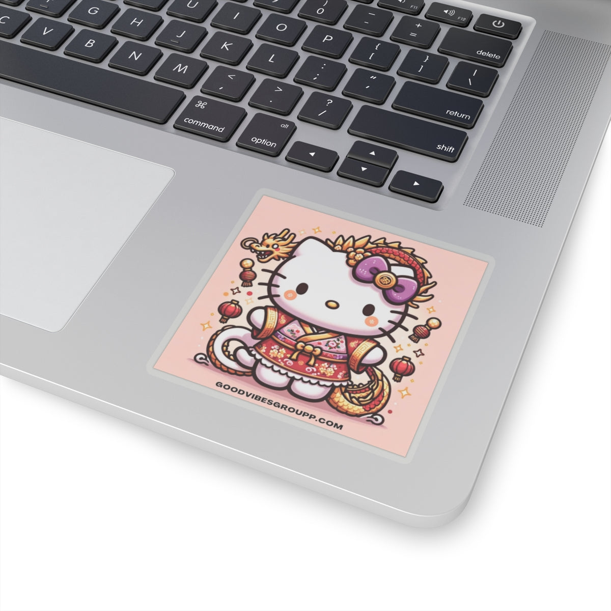 Sticker Cute Cat Luna New Year