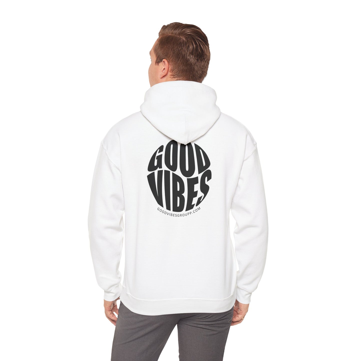 Good Vibes Circle Unisex Heavy Blend Hoodie