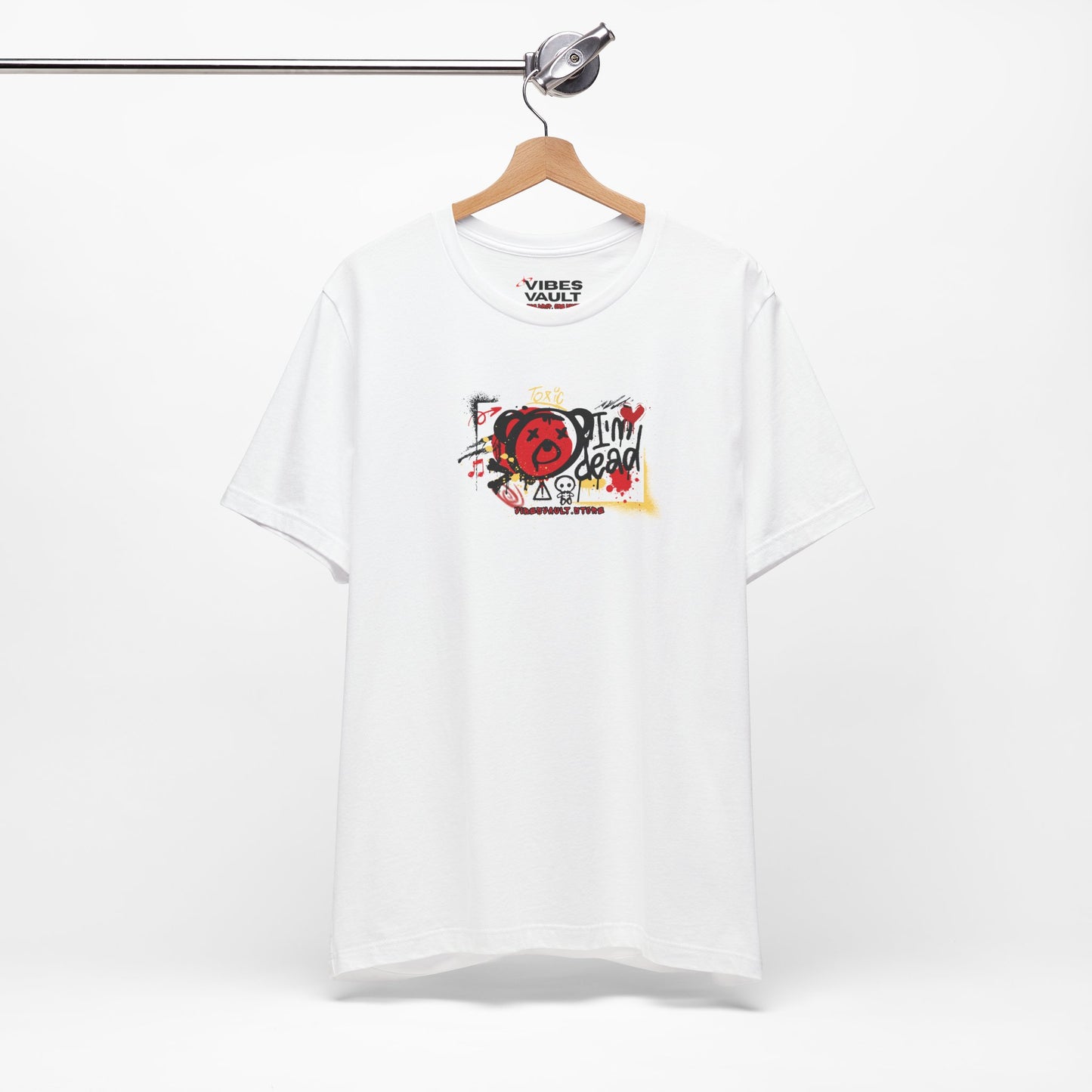I'm Dead Teddy Bear Unisex Graphic T-Shirt