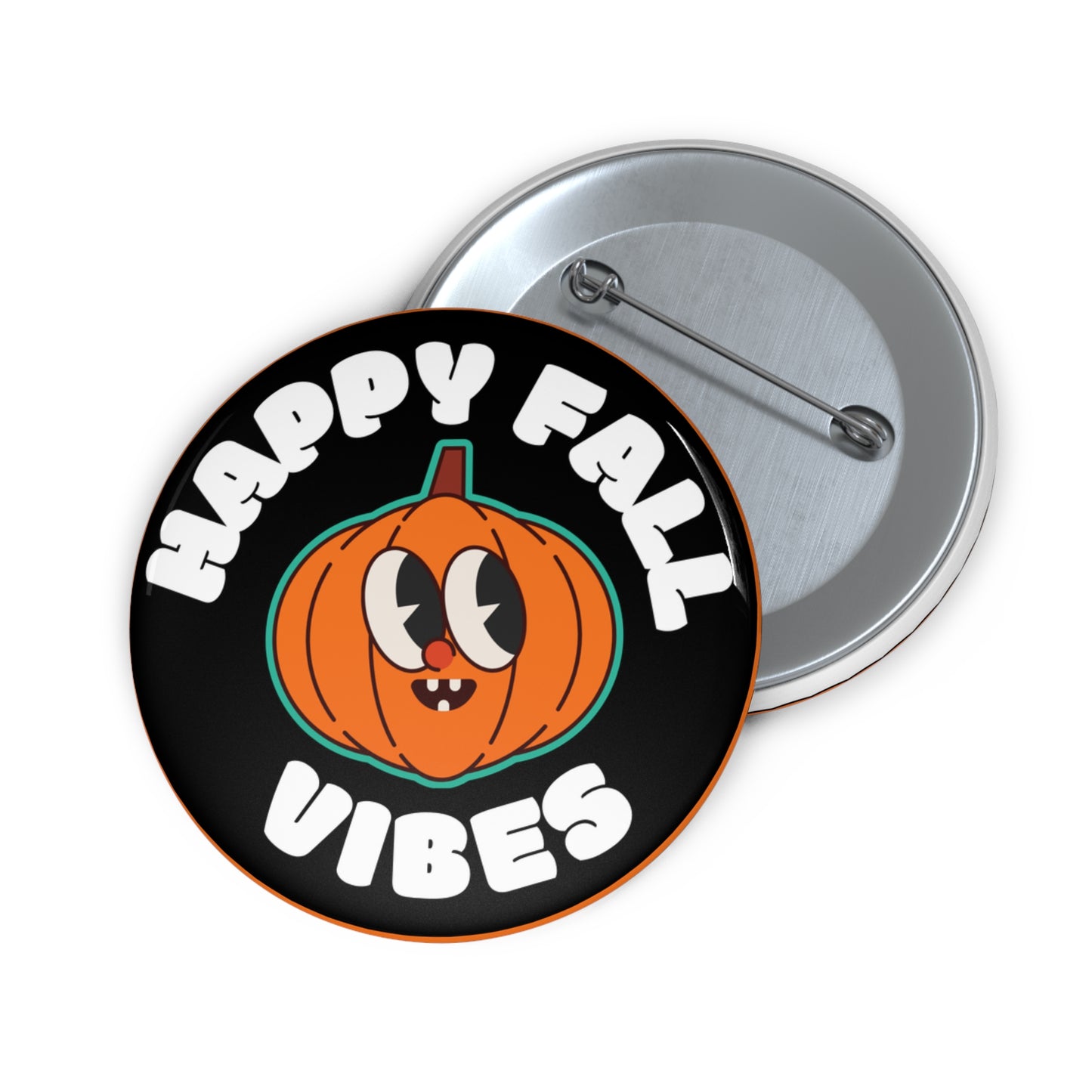 Happy Fall Vibes Pin Buttons