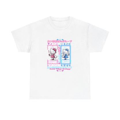 Neon Kitty Unisex Heavy Cotton Tee