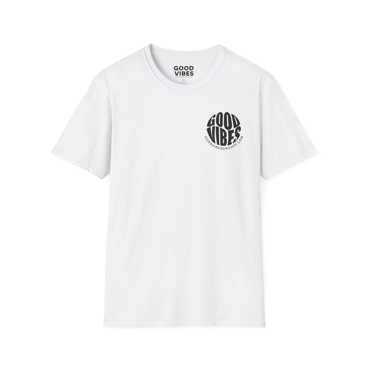 Vibes Circle T-Shirt 100% Cotton