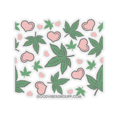 Weed Love Sticker