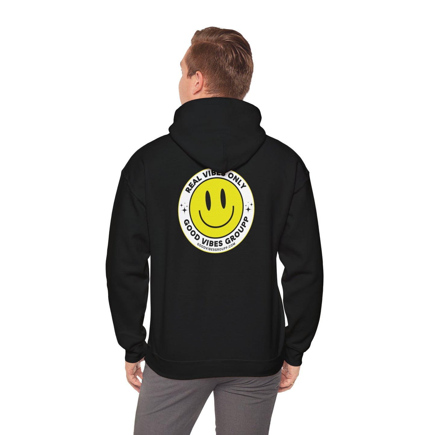 Real Vibes Only Unisex Heavy Blend Hoodie