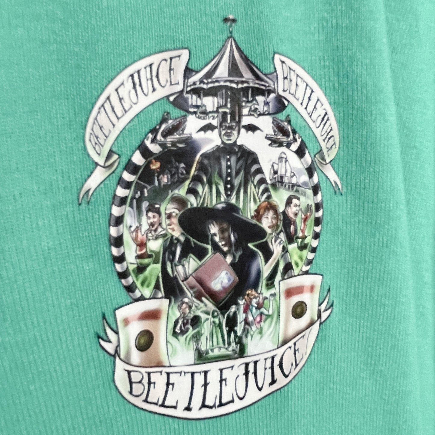 Aqua Beetlejuice Long Sleeve Shirt