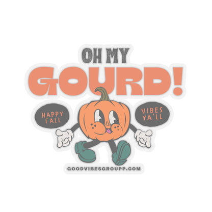 OMG Oh My Gourd! Fall Sticker