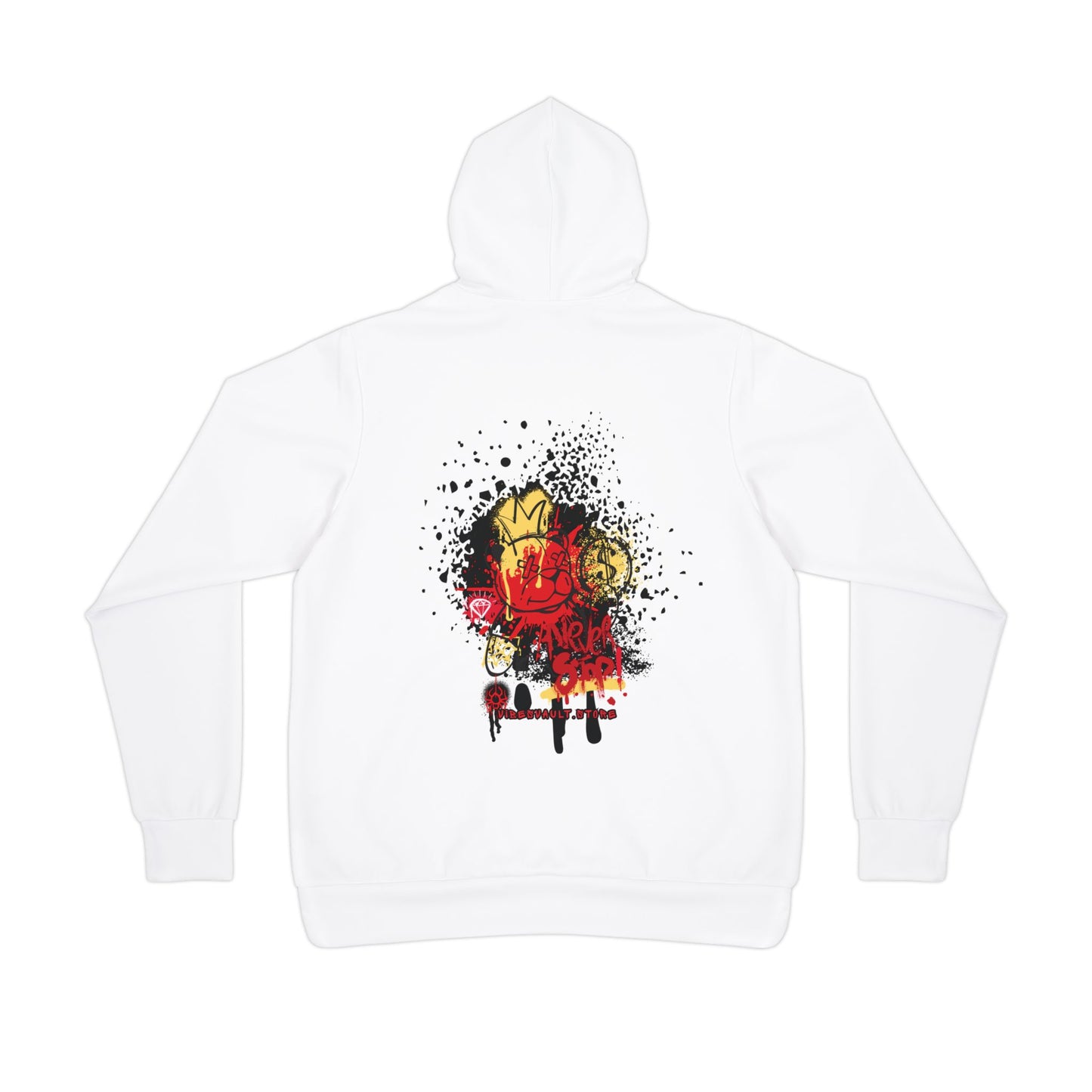 King Teddy Bear Graffiti Hoodie
