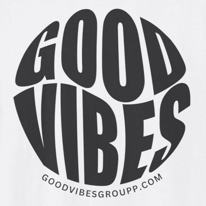 Vibes Circle T-Shirt 100% Cotton