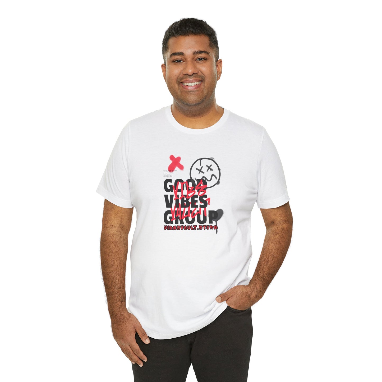 Good Vibes Group Vibes Vault Logo Unisex Graphic T-Shirt