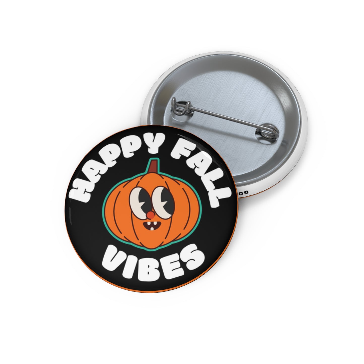 Happy Fall Vibes Pin Buttons