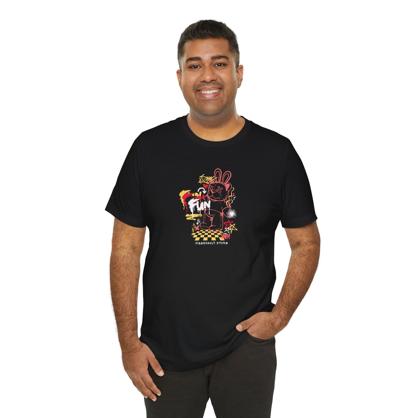 Dead Teddy Bear Unisex Graphic T-Shirt