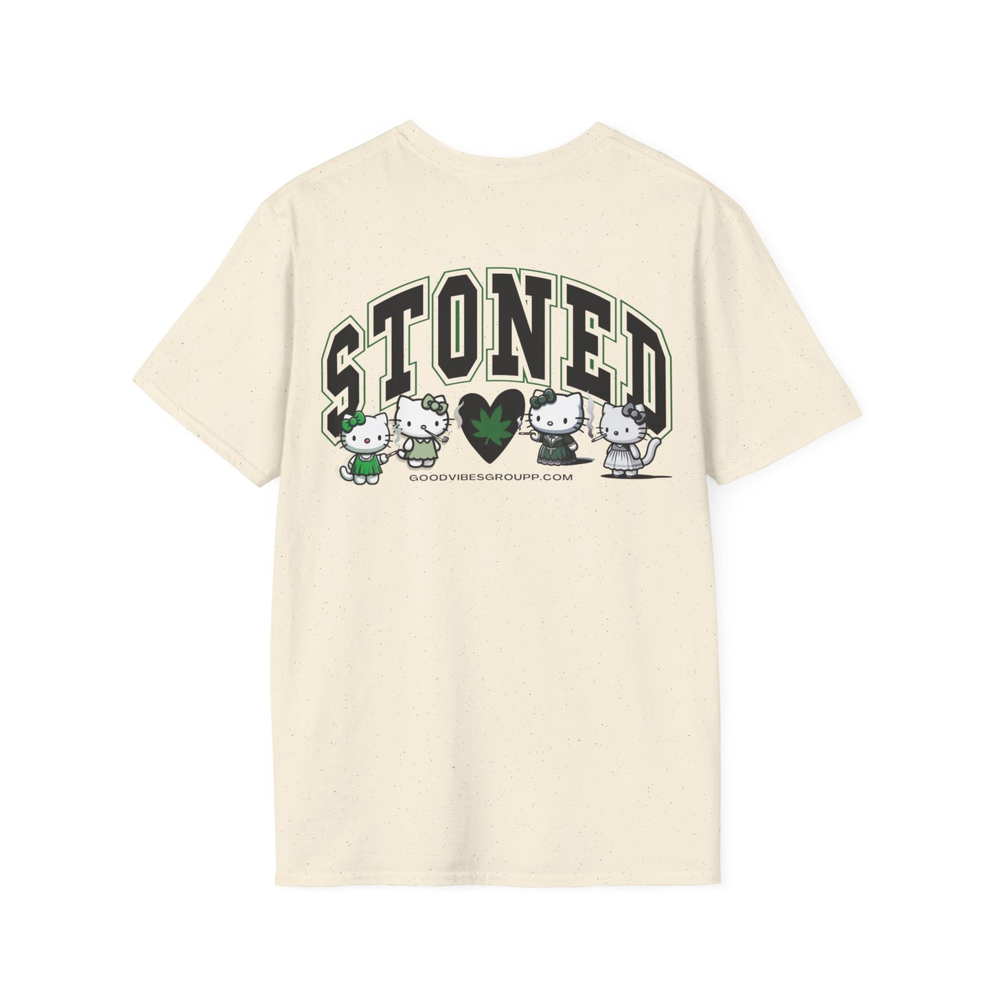 Stoned Cats T-Shirt - Cute Kawaii Cat Lovers