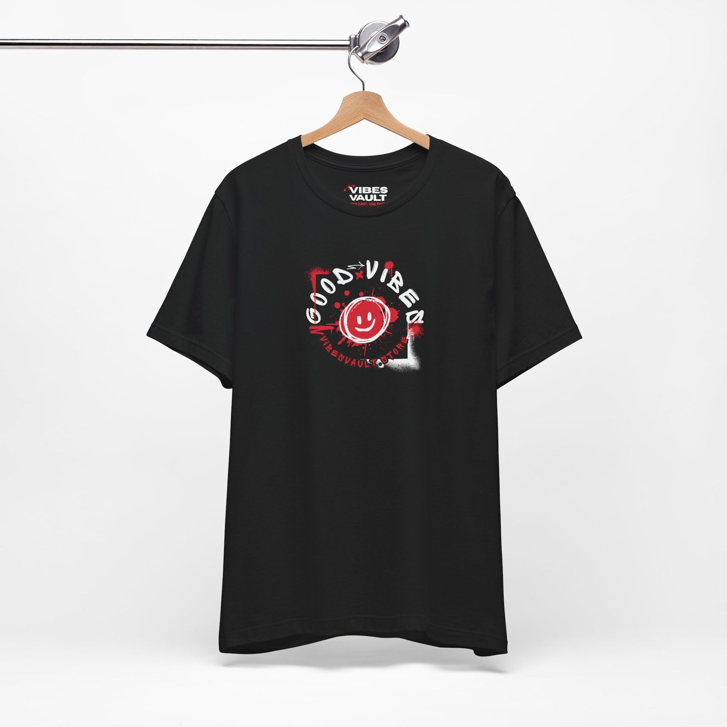 Smile Good Vibes Unisex Graphic T-Shirt