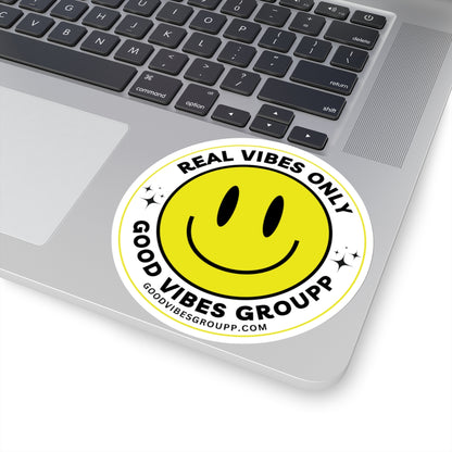 Real Vibes Only Viynl Stickers