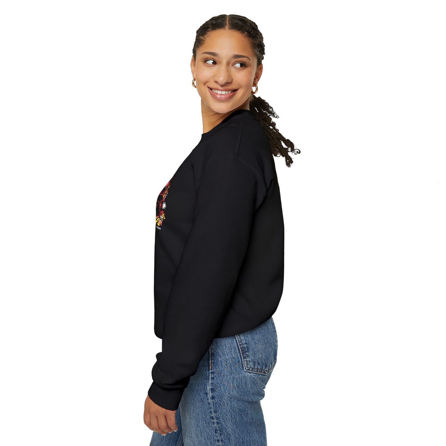 Dead Teddy Bear Sweatshirt Unisex Heavy Crewneck