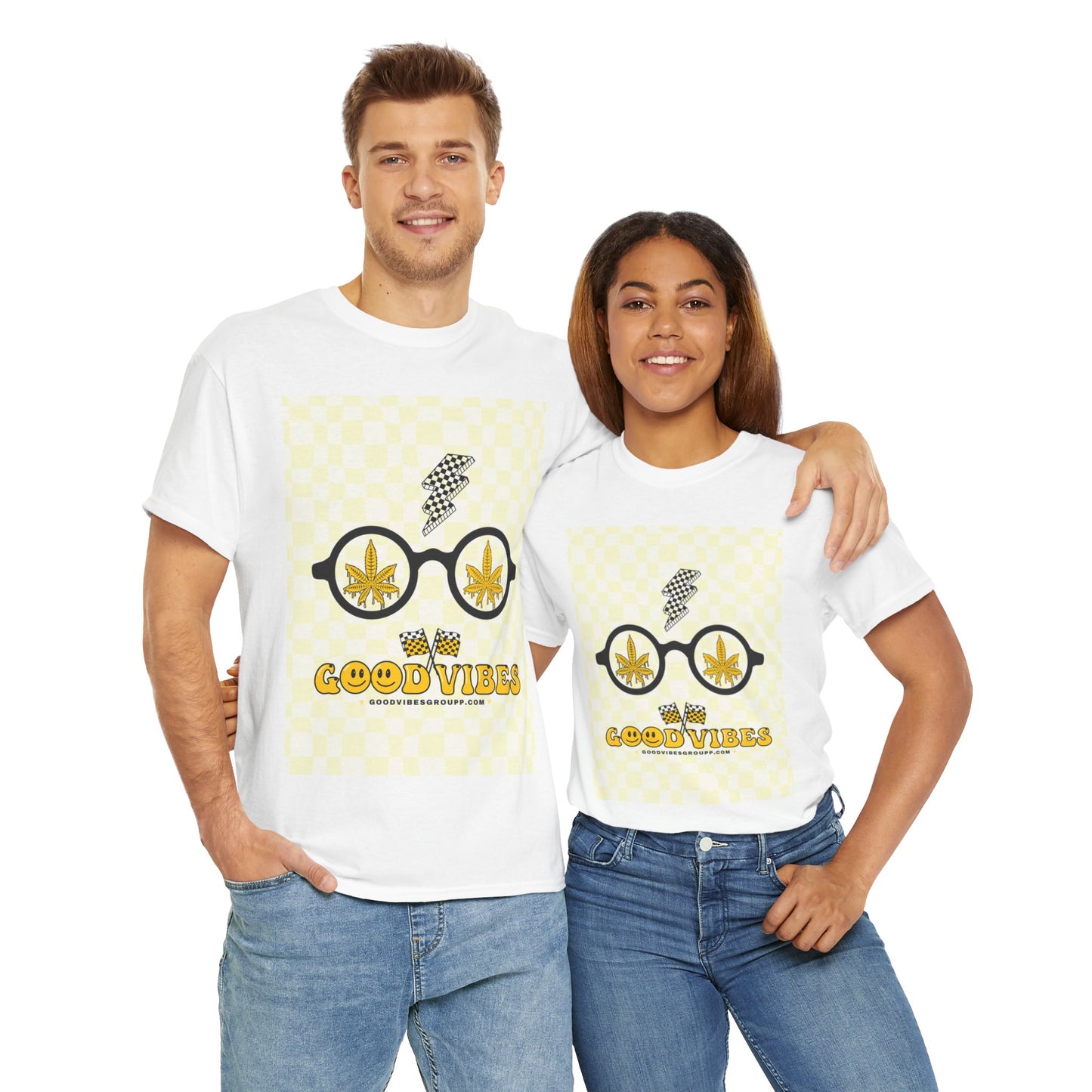 Weed Wizard Unisex Heavy Cotton Tee Yellow