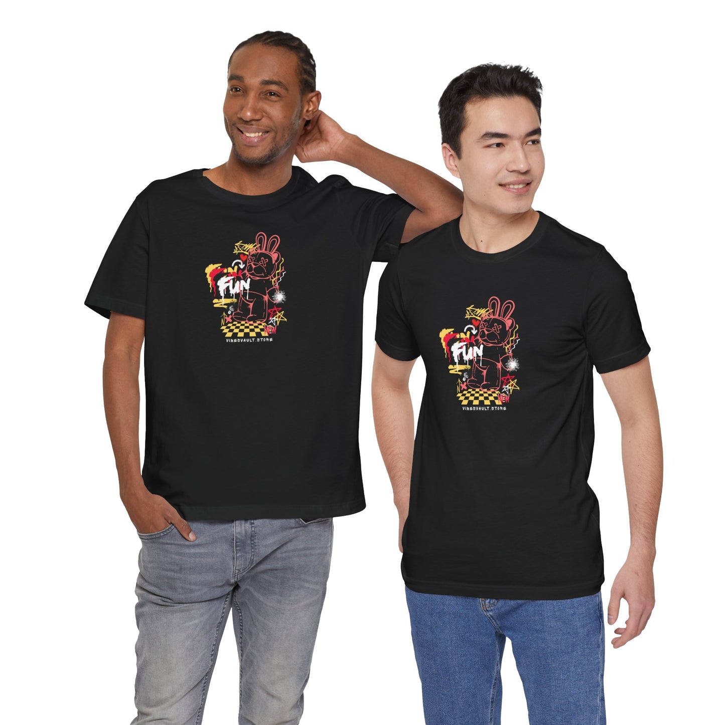 Dead Teddy Bear Unisex Graphic T-Shirt