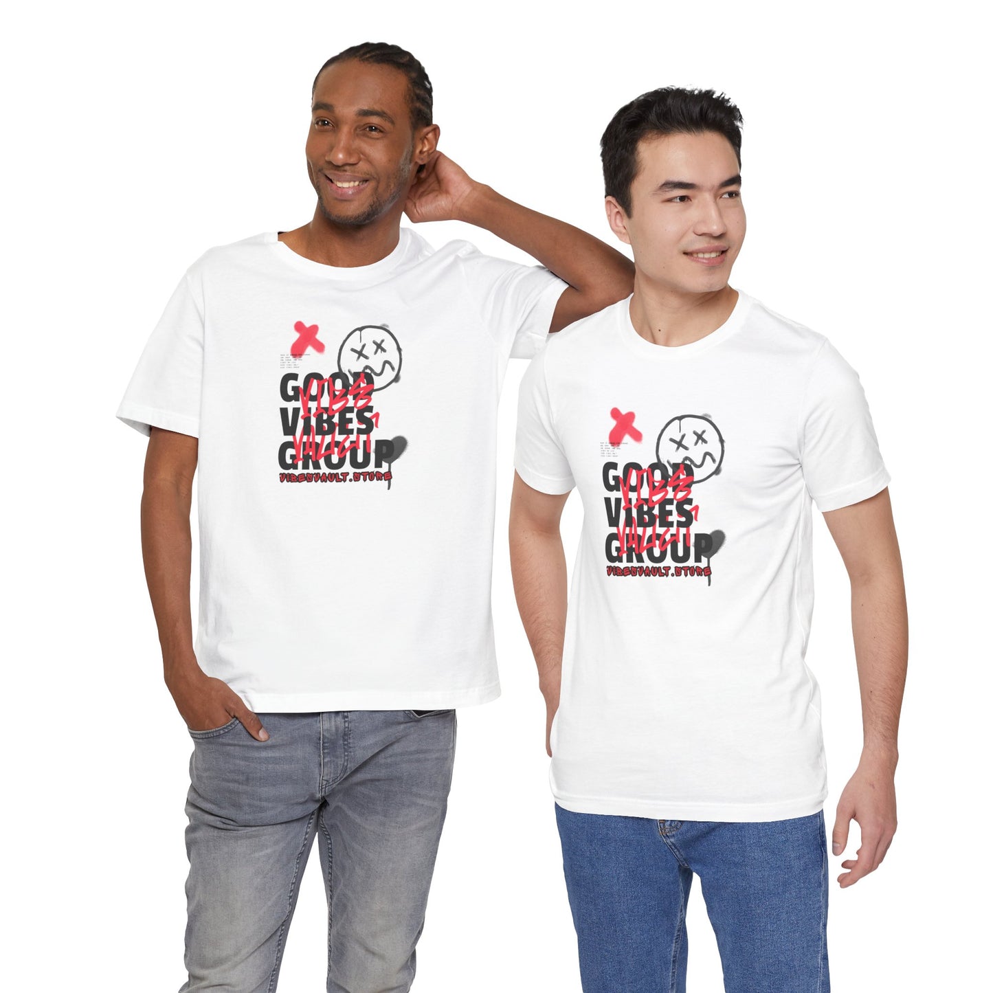 Good Vibes Group Vibes Vault Logo Unisex Graphic T-Shirt