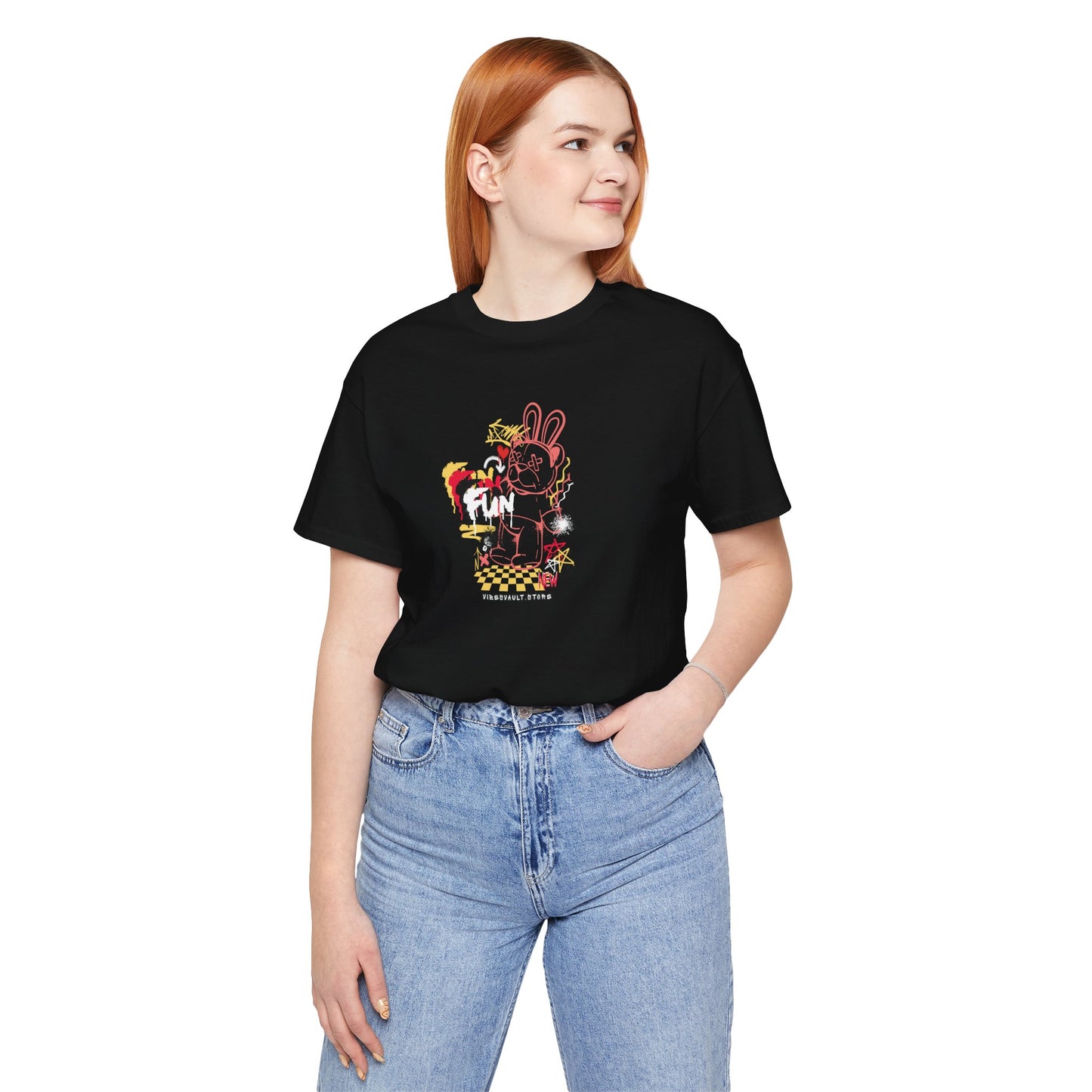 Dead Teddy Bear Unisex Graphic T-Shirt