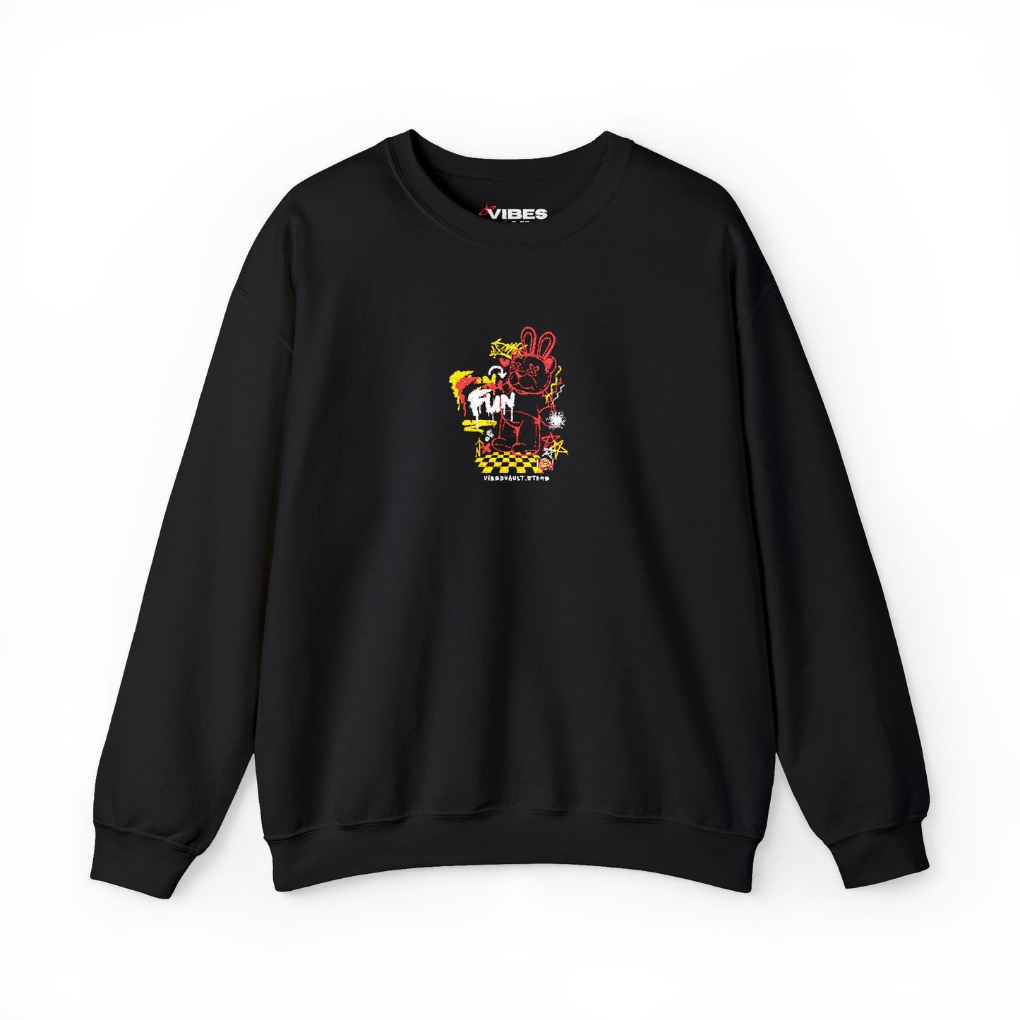 Dead Teddy Bear Sweatshirt Unisex Heavy Crewneck