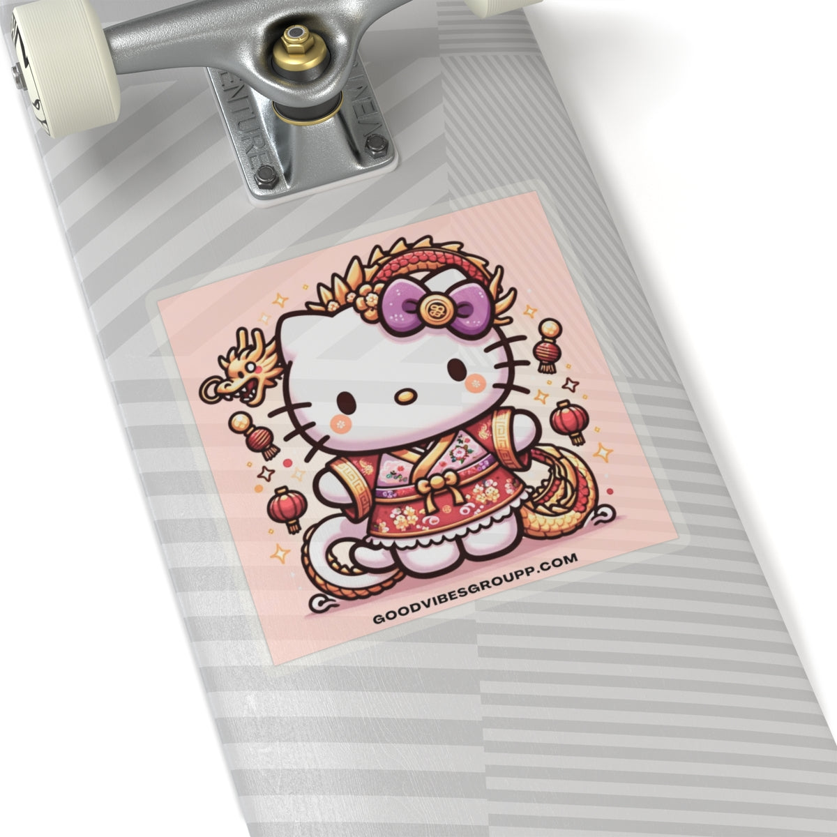 Sticker Cute Cat Luna New Year