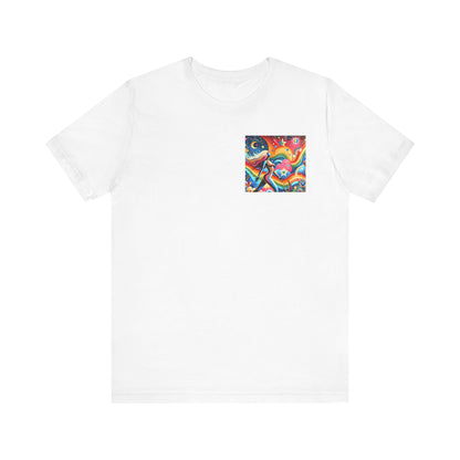 Rainbow Queen T-Shirt - Unisex Jersey Short Sleeve Tee - Kesha Rainbow Album Inspired Unique Art - Body Positivity - Graphic T-Shirt