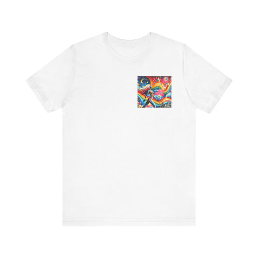 Rainbow Queen T-Shirt - Unisex Jersey Short Sleeve Tee - Kesha Rainbow Album Inspired Unique Art - Body Positivity - Graphic T-Shirt