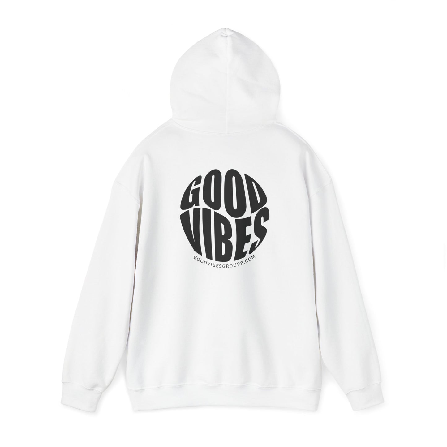 Good Vibes Circle Unisex Heavy Blend Hoodie